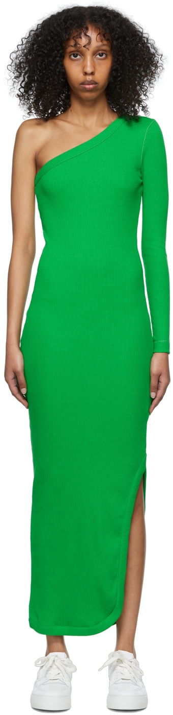 Pокля AMI Maxi Dress Зелено | FDR307.758, 0