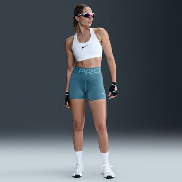 Къси панталони Nike Pro Sculpt High-Waisted 3" Training Shorts Зелено | FV7033-006, 0