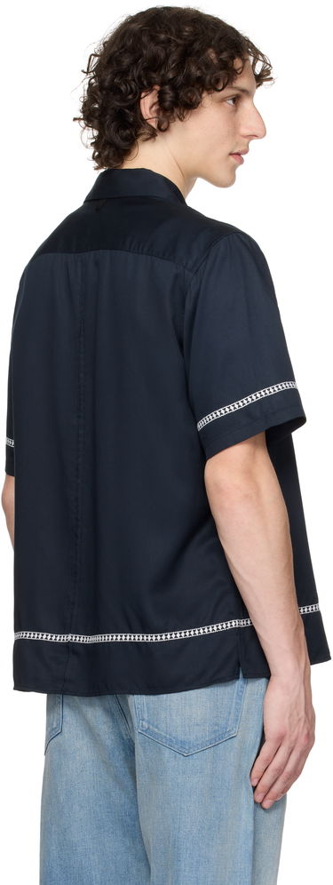 Риза rag & bone rag & bone Dalton Embroidered Shirt Тъмно синьо | MBW25PA027SVML, 2