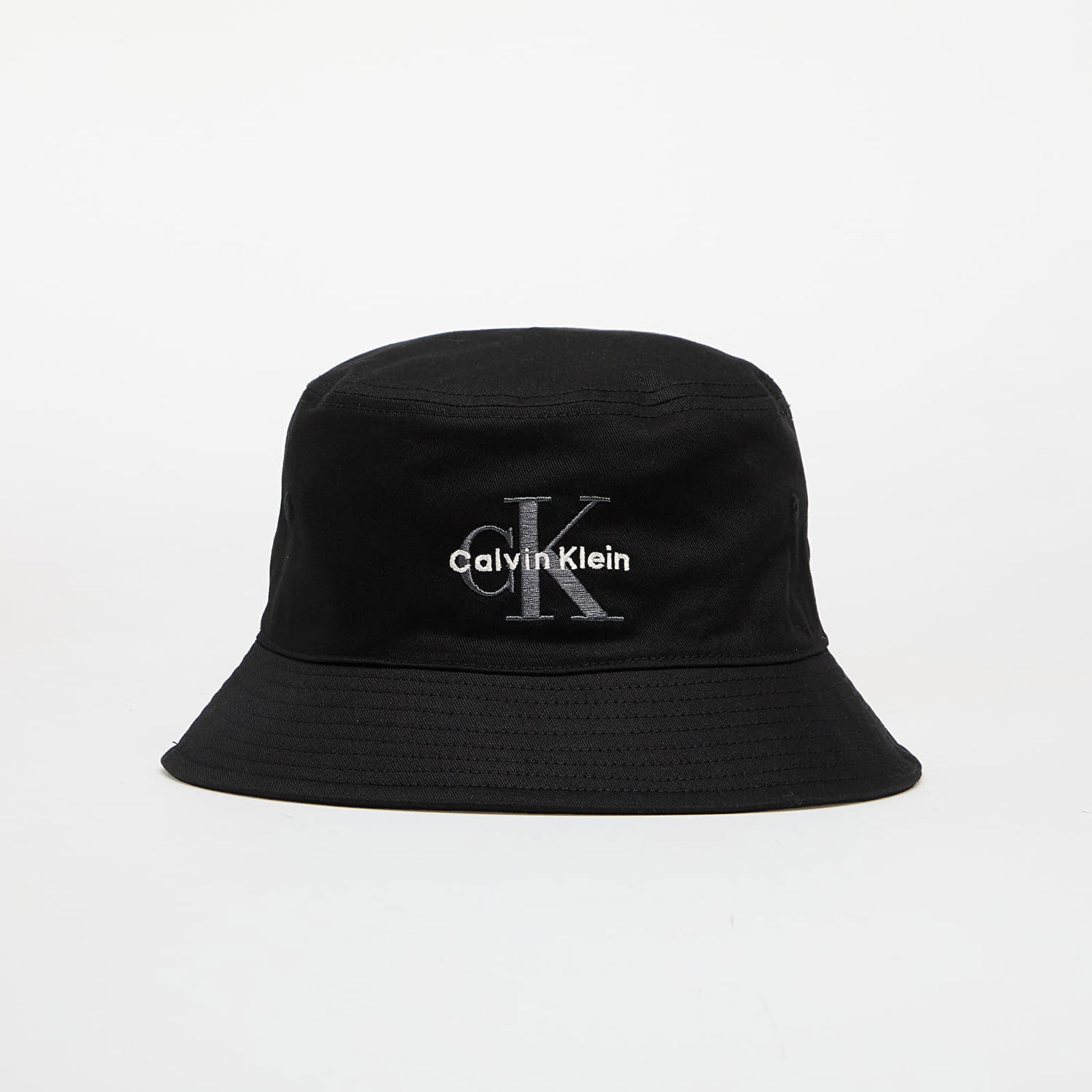 Шапка с козирка CALVIN KLEIN Calvin Klein Jeans Monologo Embroidery Bucket Hat Черно | LV04G5020G UB1, 0
