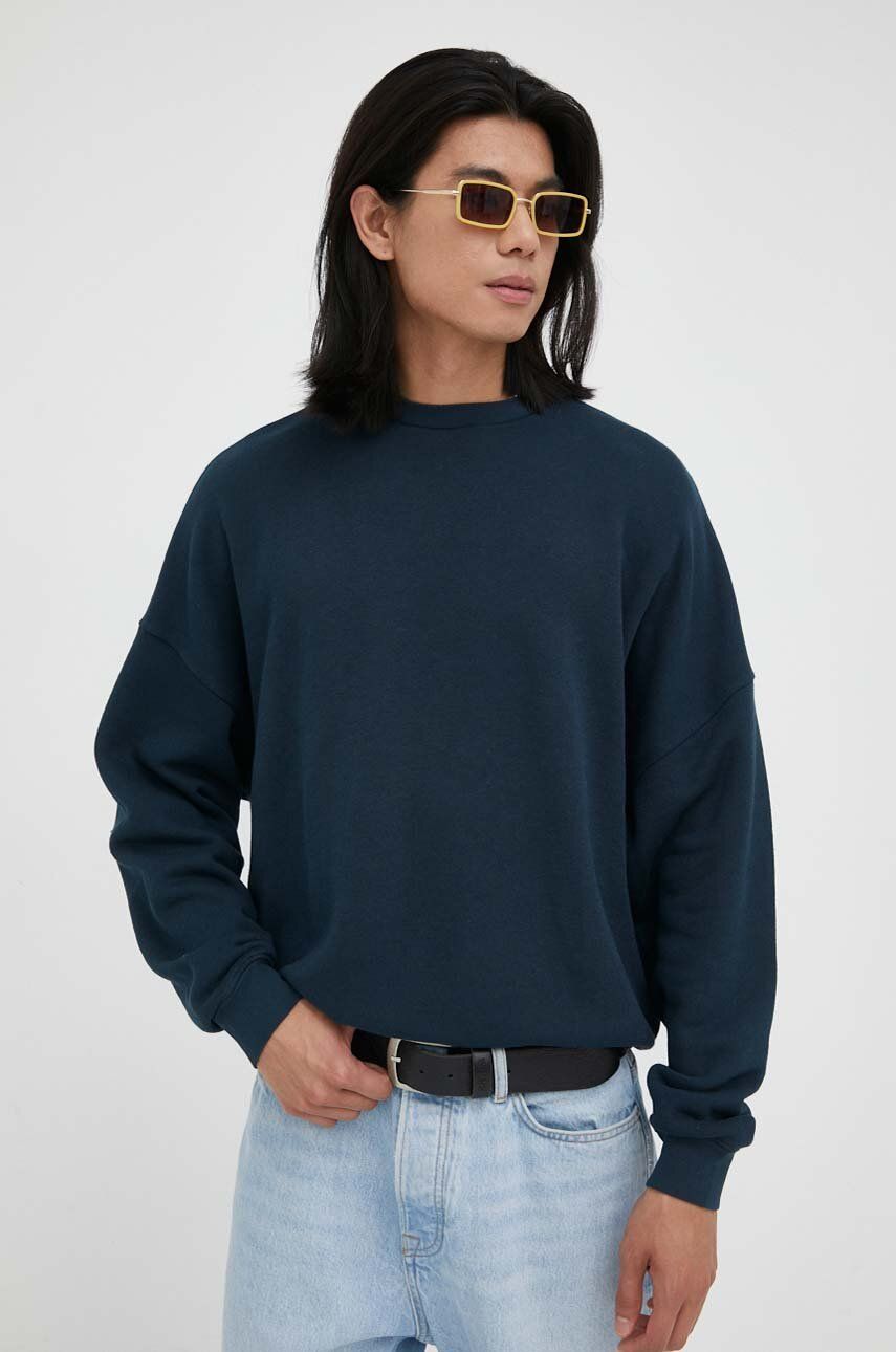 Суитчър American Vintage Sweatshirt Тъмно синьо | MUTI03B, 0
