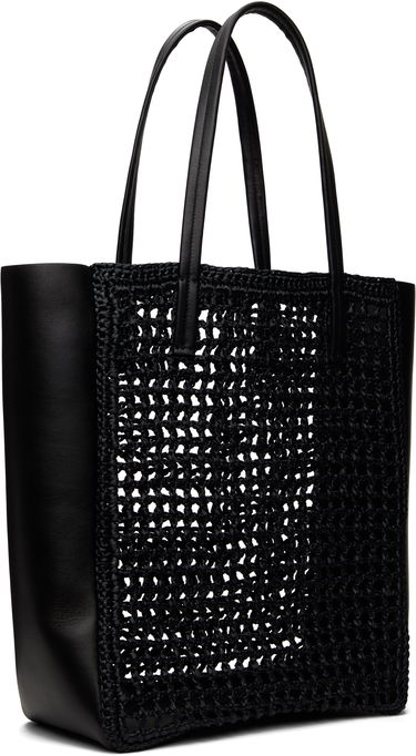 Голяма пазарска чанта Khaite KHAITE Zoe Crochet Tote Черно | H1038-725, 2