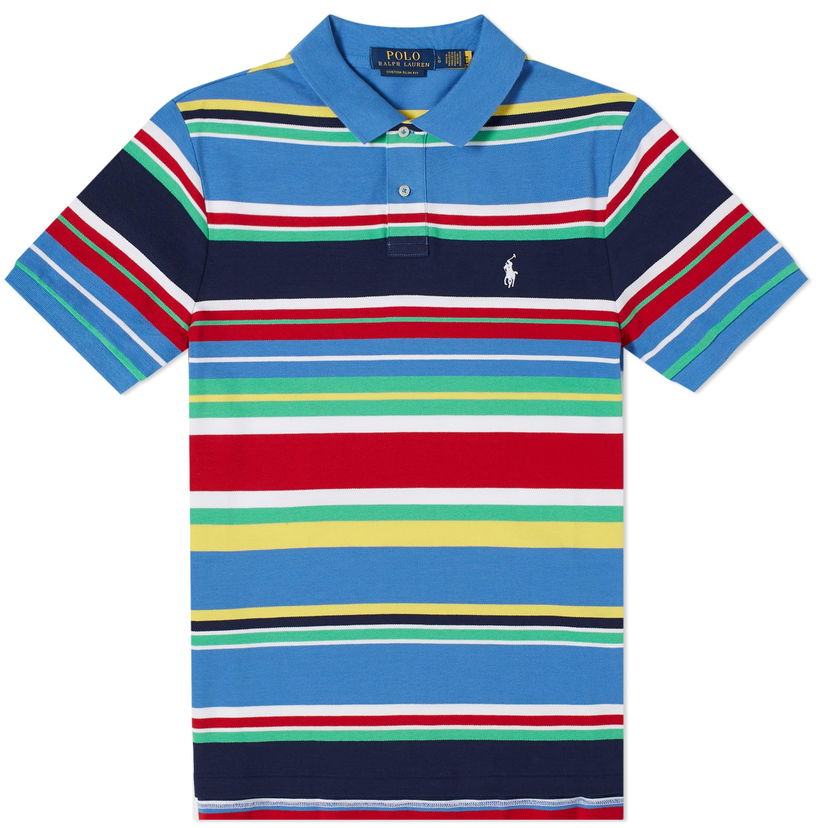 Поло тениска Polo by Ralph Lauren Multi Stripe Polo Синьо | 710934553001