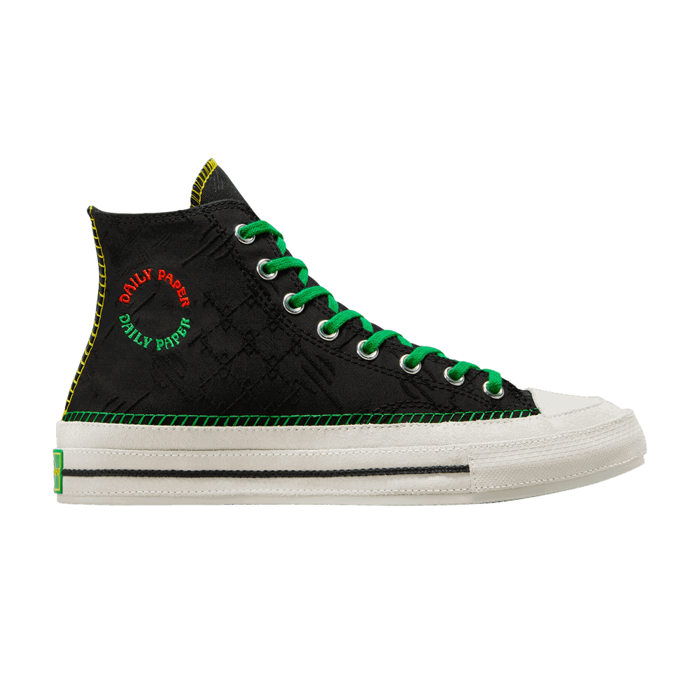 Кецове и обувки Converse Daily Paper x Chuck 70 High Черно | A12069C, 0