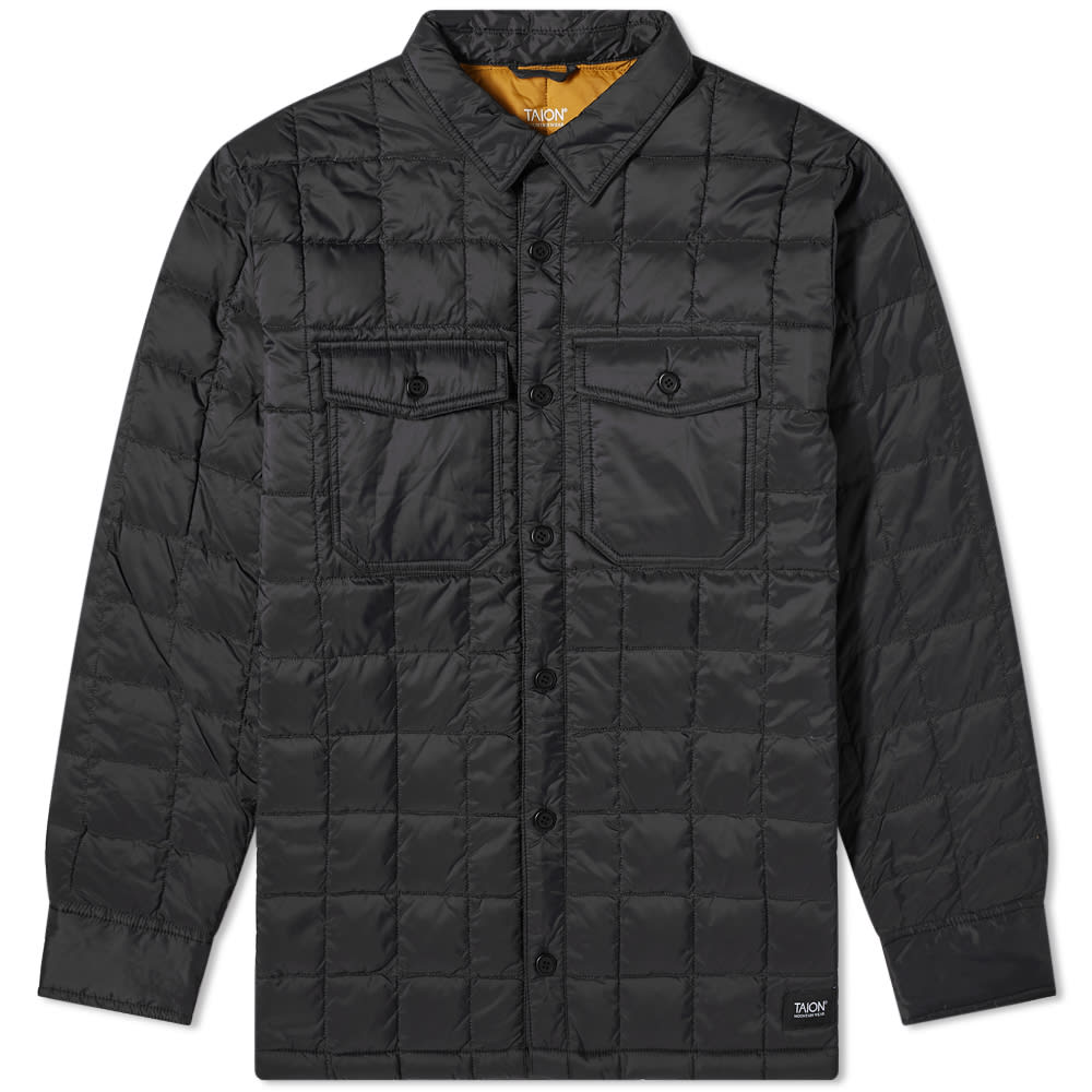 Риза TAION Mountain Down Shirt Черно | TAION-109MTSH-1-BLK, 0
