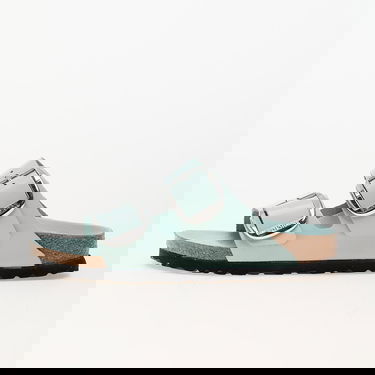 Кецове и обувки Birkenstock Arizona Big Buckle Natural Leather Patent W Тюркоазено | 1026495, 0