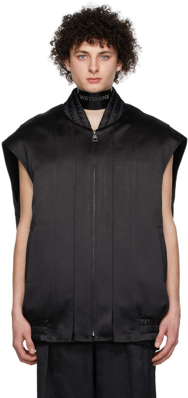 Жилетка We11done We11done Bomber Vest Черно | WD-VT1-22-005-U-BK, 0