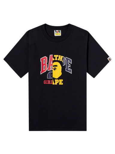 Тениска BAPE Docking Graphic Tee Черно | 001TEI802037L-BLK