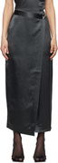Nanushka Grisel Maxi Wrap Skirt