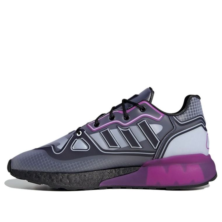 Кецове и обувки adidas Originals ZX 2K Boost Futureshell Лилаво | GZ5222, 0