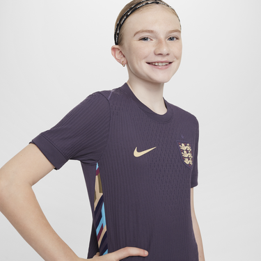 Фланелка Nike Dri-FIT ADV Authentic England 2024/25 Older Kids' Match/Away Football Shirt Лилаво | FJ1524-573, 2