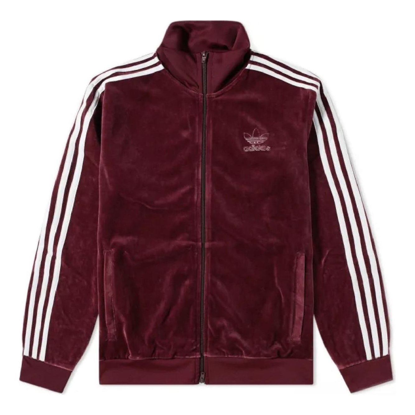 Комплект adidas Originals Velour Track Jacket Бургунди | DH5789, 0