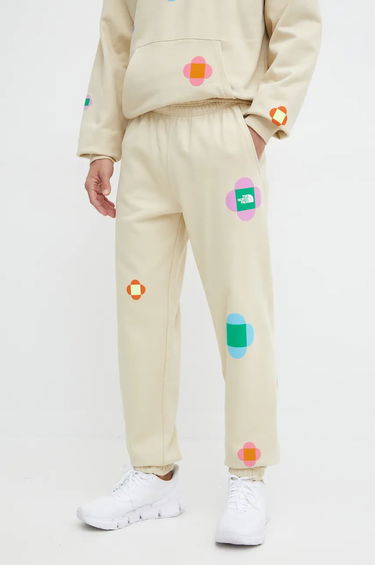 Спортни панталони The North Face Yinka Ilori x Floral Print Sweatpants Бежово | NF0A8AQ23X41, 0