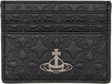 Портфейл Vivienne Westwood Vivienne Westwood Embossed Flat Card Holder Черно | 54030006W-L003E-, 0