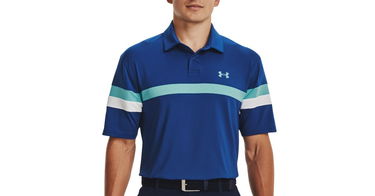Поло тениска Under Armour T2G Color Block Polo Shirt Тъмно синьо | 1377379-471, 1