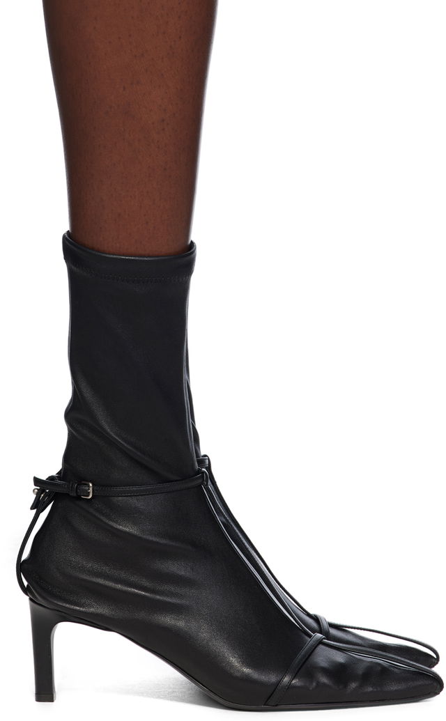 Jil Sander Stretch Nappa Ankle Boots