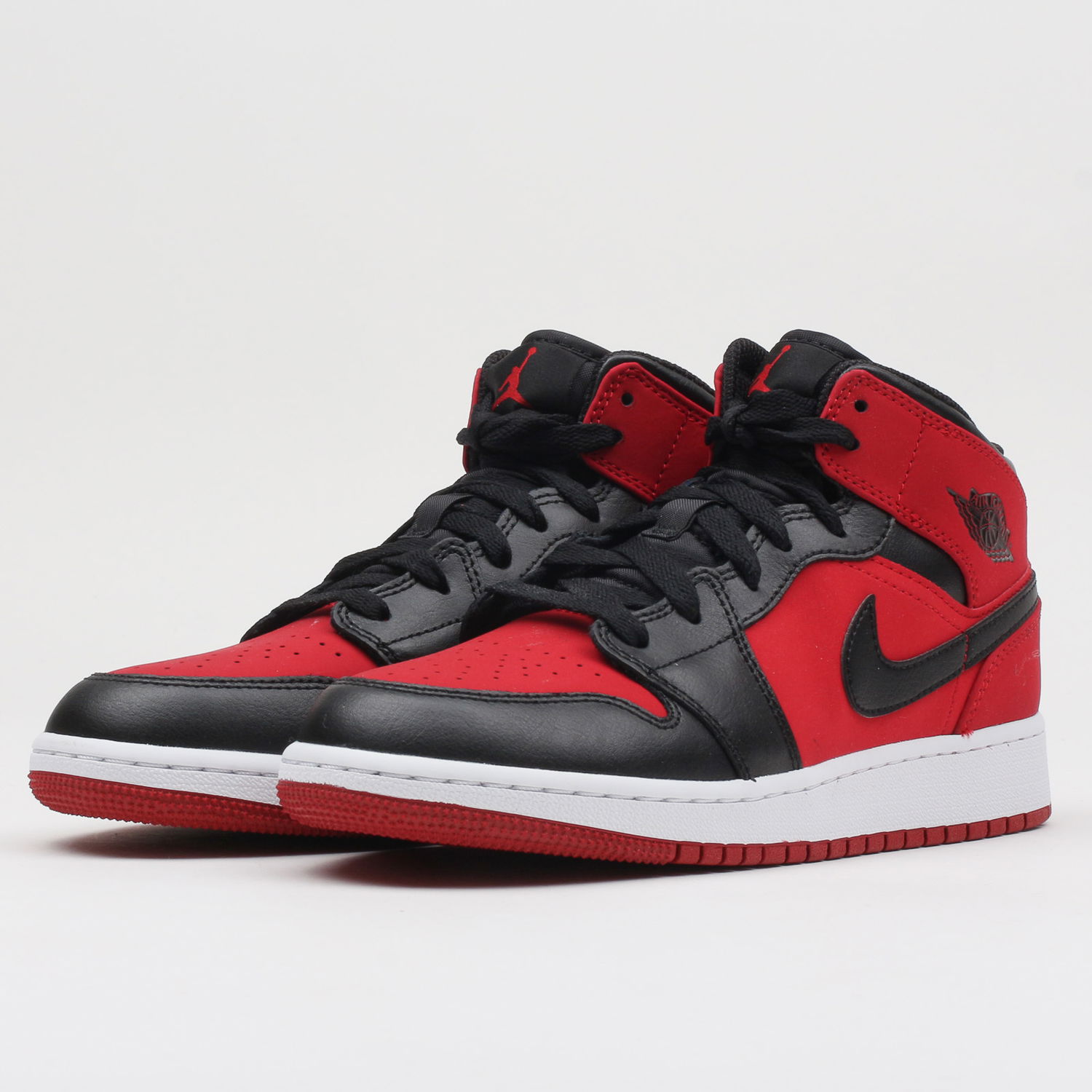 Кецове и обувки Jordan Air Jordan 1 Retro Mid ''Gym Red'' GS Червено | 554725-610, 1