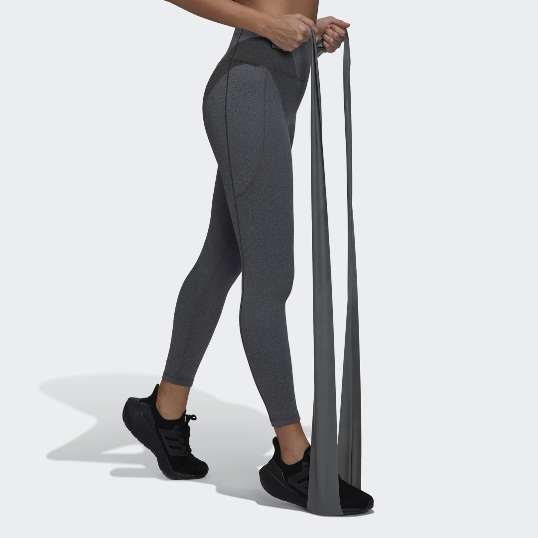 Клинове adidas Originals Yoga Studio 7/8 Leggings Сиво | HK6614, 0