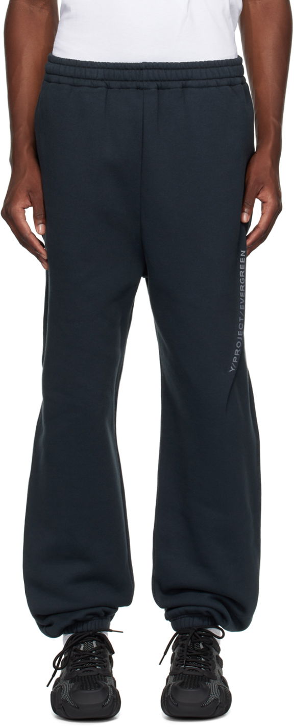 Спортни панталони Y/PROJECT Pinched Logo Sweatpants Черно | 204PA001, 0