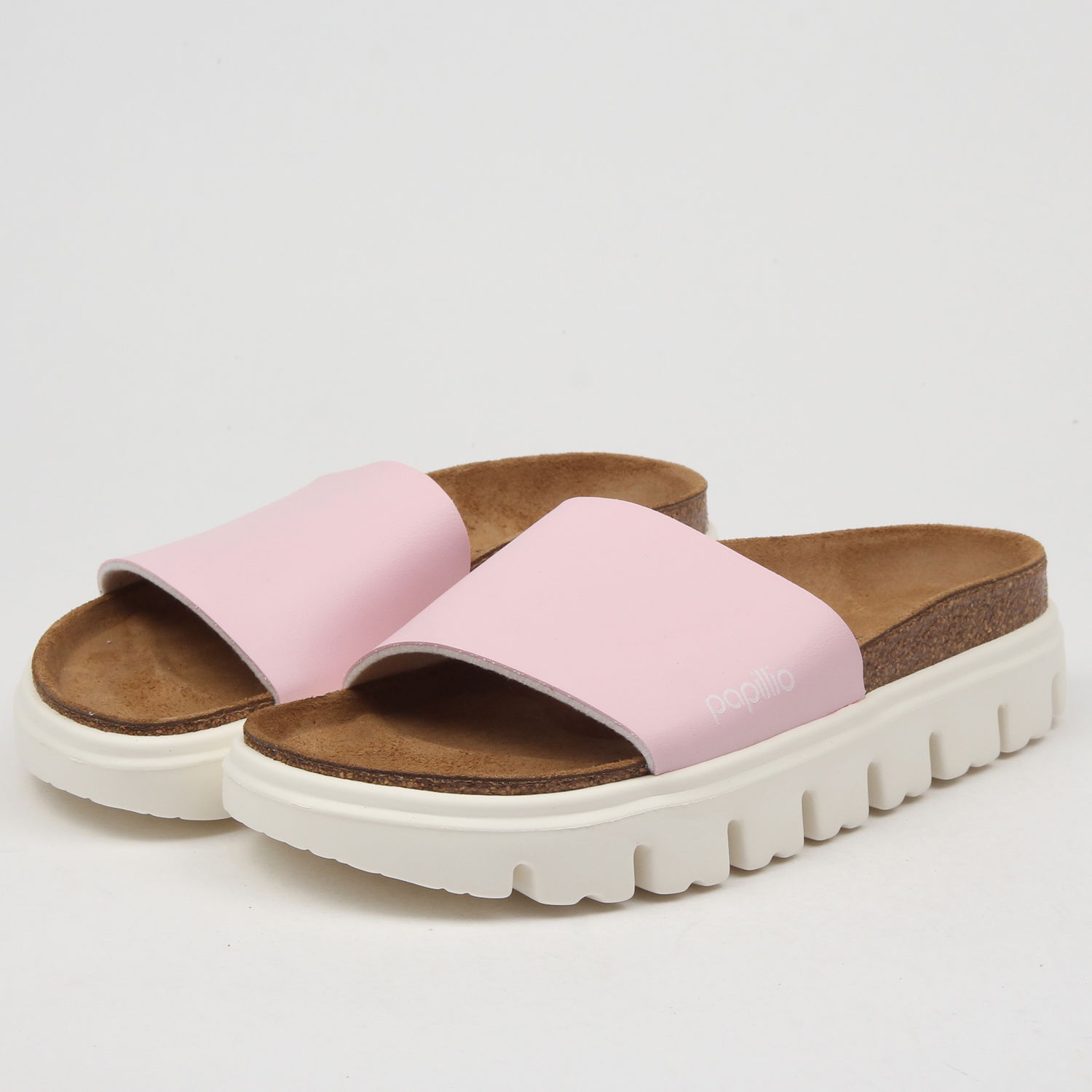 Кецове и обувки Birkenstock Cora Chunky Birko-Flor Розово | 1013186, 0