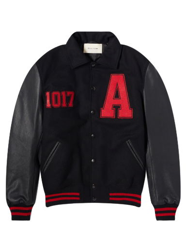 Яке 1017 ALYX 9SM Logo Varsity Jacket Черно | AAMOU0449FA01BLK0001