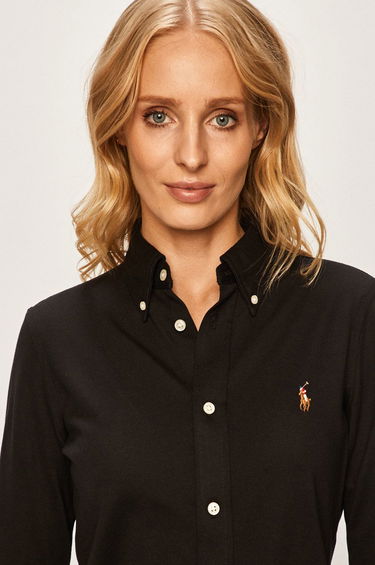 Риза Polo by Ralph Lauren Polo Ralph Lauren Regular Fit Classic Collar Shirt Черно | 211664427010, 4