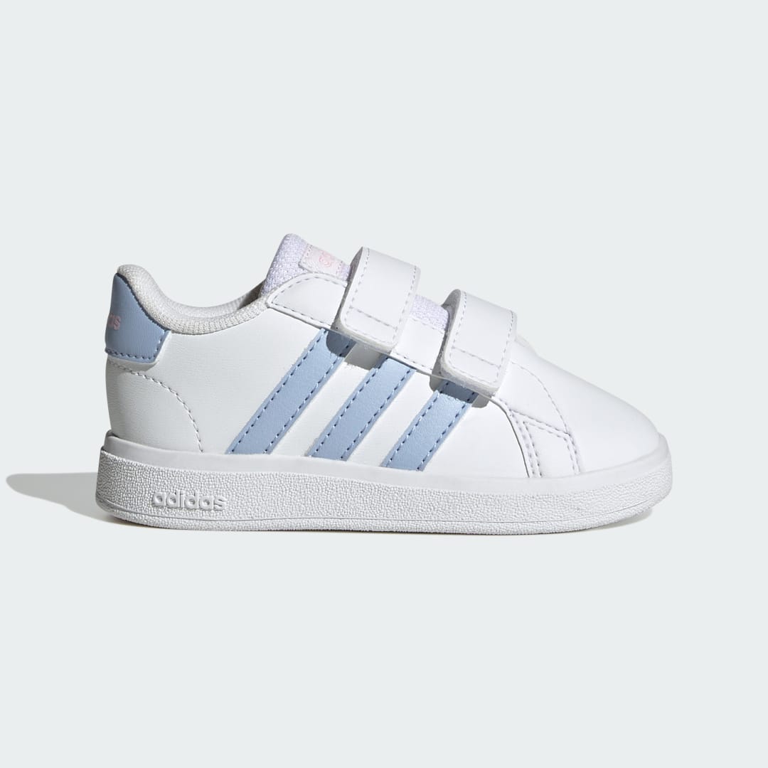 Кецове и обувки adidas Performance Grand Court Lifestyle Hook and Loop Бяло | IG2559, 0