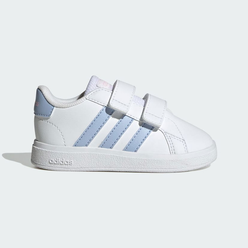 Кецове и обувки adidas Performance Grand Court Lifestyle Hook and Loop Бяло | IG2559