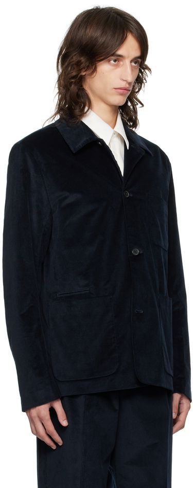 Яке Paul Smith Paul Smith Spread Collar Corduroy Blazer Тъмно синьо | M1R-017X-N02065-47, 1
