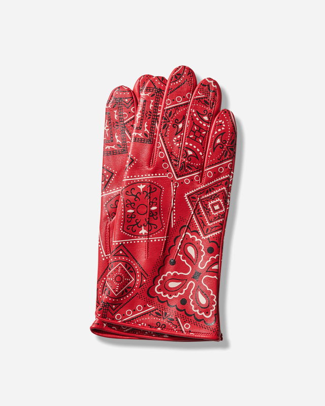 Leather Cookie Bandana Gloves