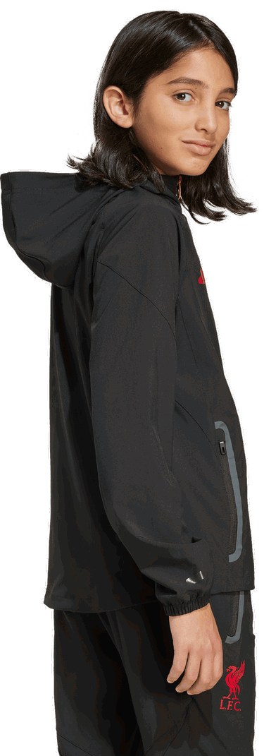 Яке adidas Performance Liverpool Tiro 25 Competition Vis Tech Travel Jacket Черно | JZ5558, 1