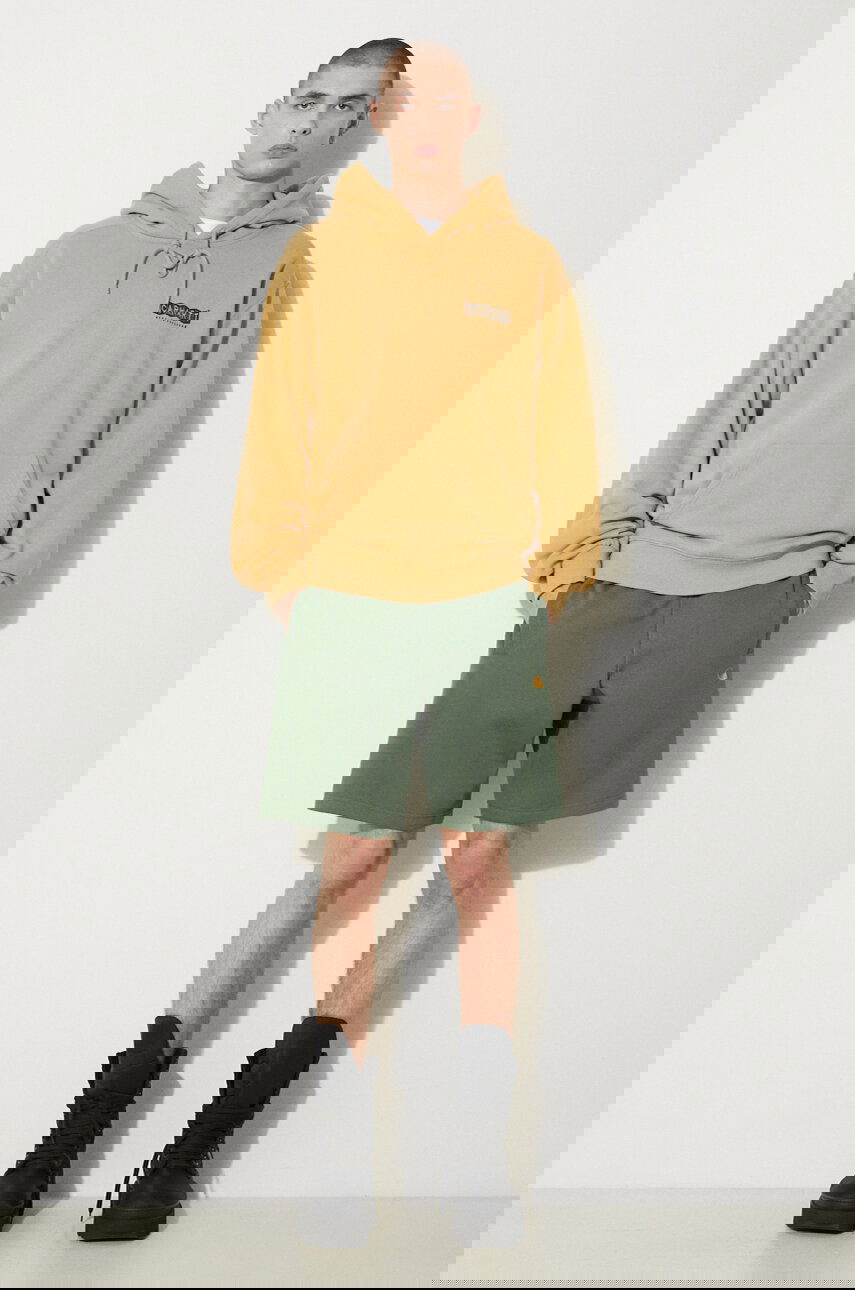 Суитчър Carhartt WIP Printed Hooded Stamp Sweat Бежово | I033621.23F06, 1