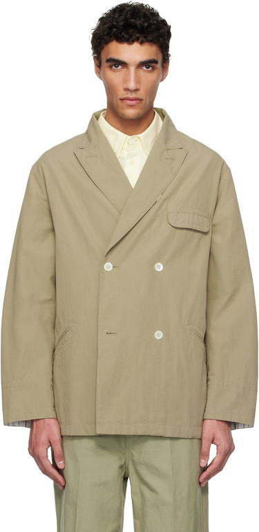 Яке NANAMICA Nanamica Double-Breasted Club Blazer Бежово | S25SA070U, 0