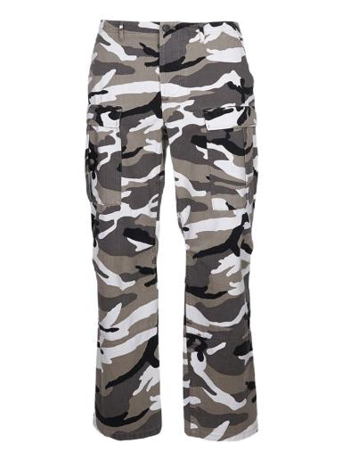 Панталони Balenciaga Army Camouflage Pants Сиво | 557301TBP34