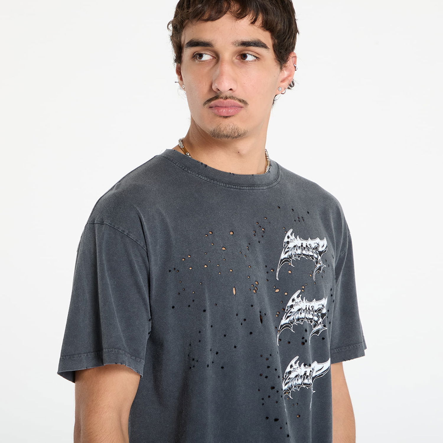 Тениска Satisfy Satisfy MothTech T-Shirt Сиво | 11006-AB-LG1, 1