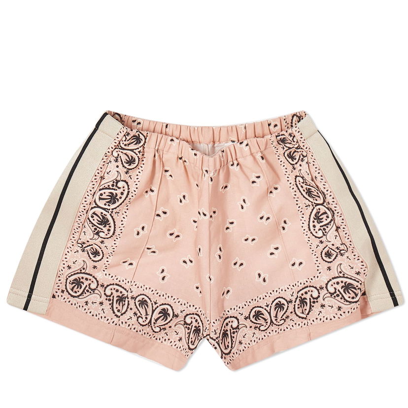 Къси панталони Palm Angels Paisley Track Shorts Розово | PWCB047S24FAB0013003