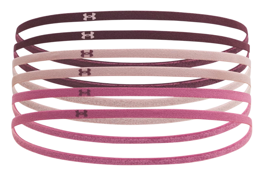 Аксесоари Under Armour Mini Elastic Headbands 6-Pack Розово | 1389932-602