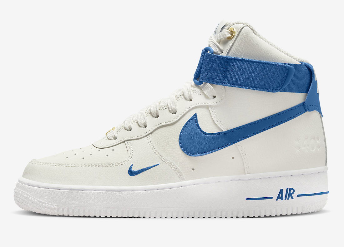 Кецове и обувки Nike Air Force 1 High Since 82 W Синьо | DQ7584-100, 0