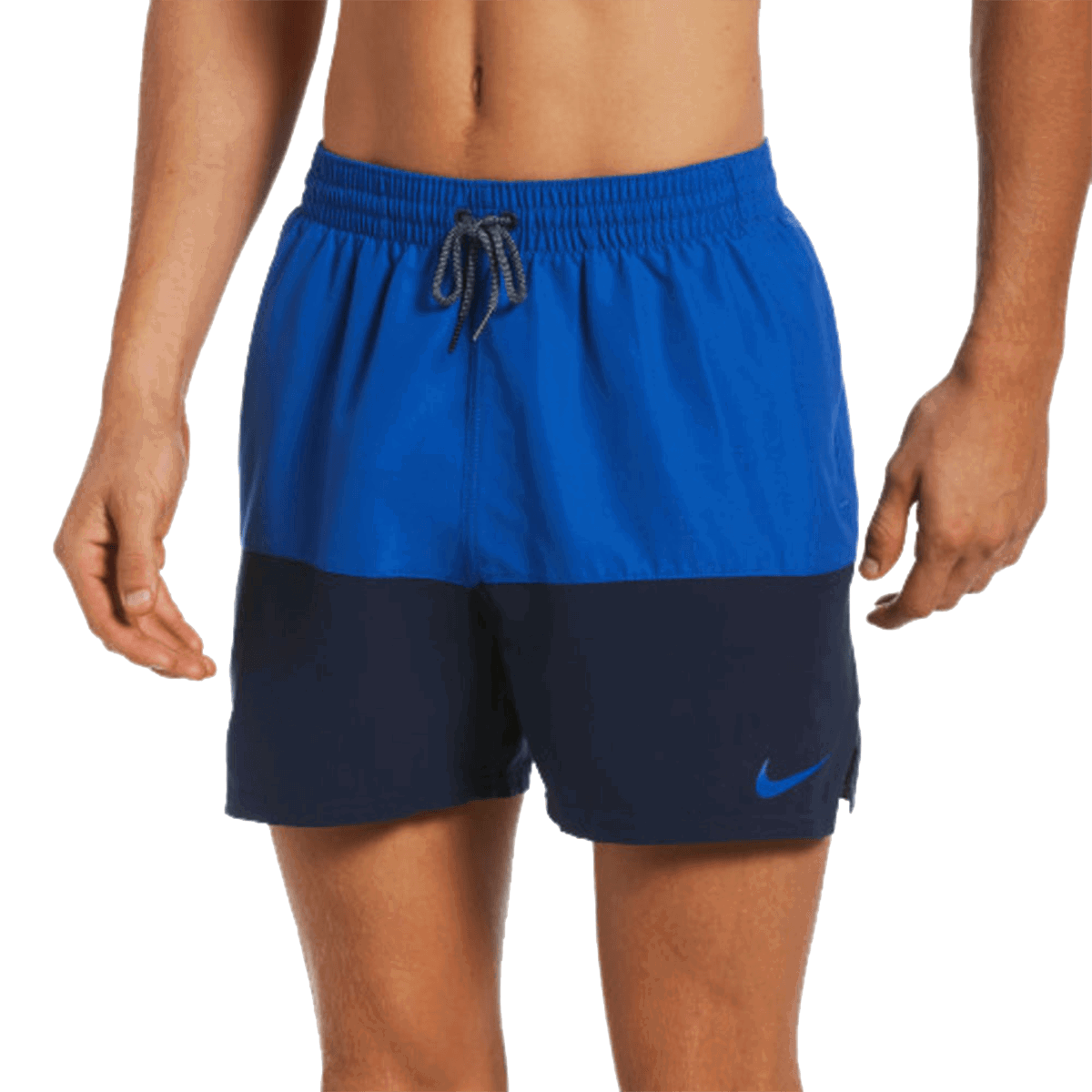 Бански Nike 5" Volley Shorts Синьо | NESSB451-494, 0