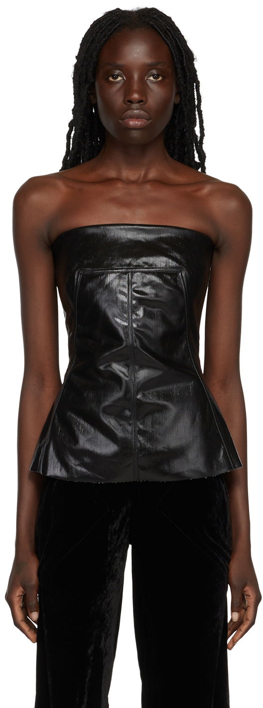 Потник Rick Owens Rick Owens Bustier Top Черно | RP02B6127 SLQ, 0