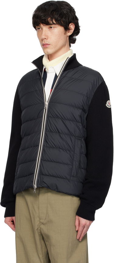 Пухо яке Moncler Moncler Padded Zip-Up Down Jacket Черно | K10919B00006M1367, 3