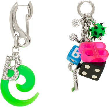 Ключодържатели Balenciaga Pigalle Collector Charm Single Earring Многоцветен | 806245TZM1Z1245, 2