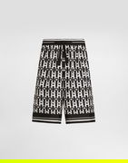 Dolce & Gabbana Silk Twill Bermuda Shorts