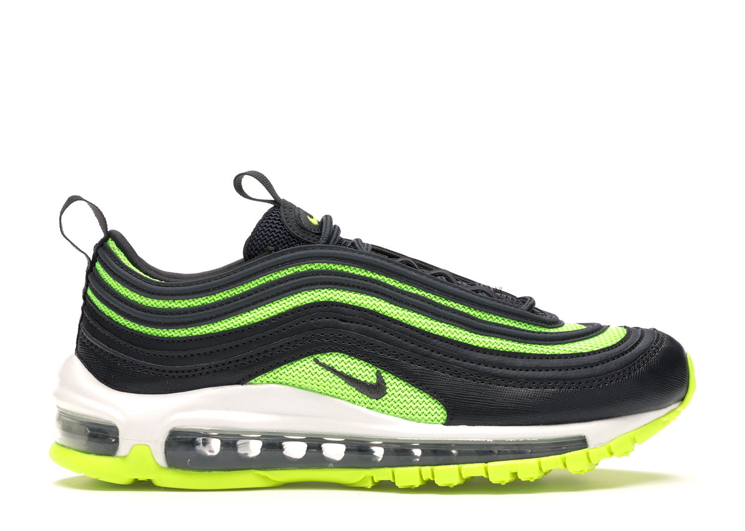 Кецове и обувки Nike Air Max 97 Anthracite Volt W Черно | 921733-014, 0