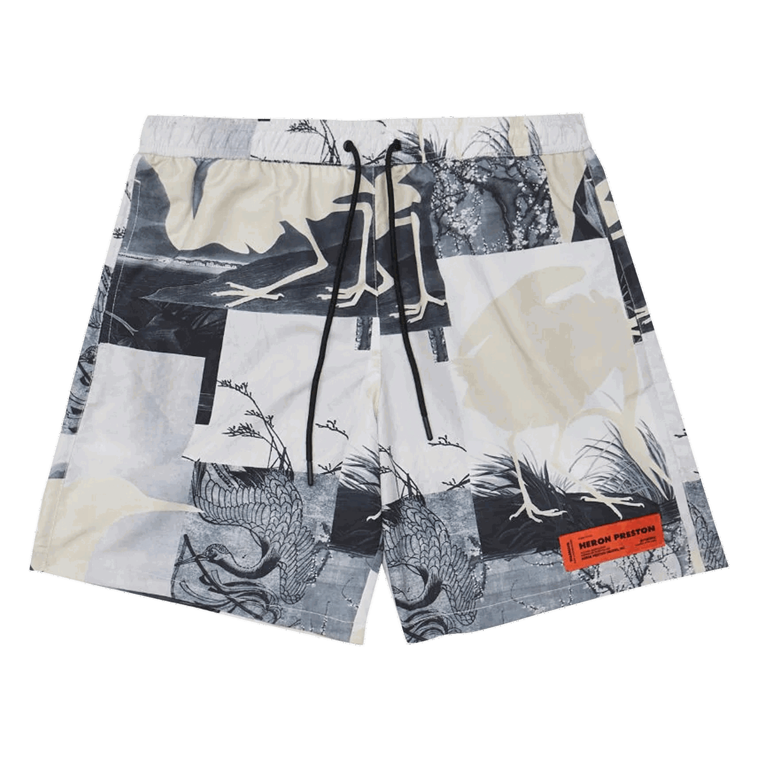 Бански HERON PRESTON Cutout Swimshorts Сиво | HMFA005S21FAB0020900, 0