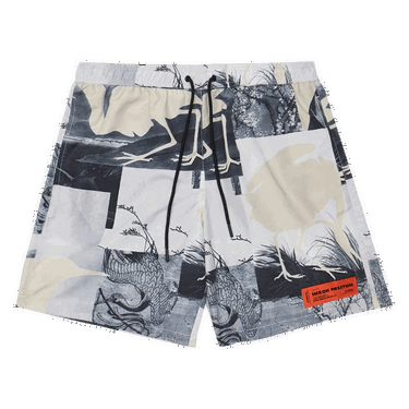 Бански HERON PRESTON Cutout Swimshorts Сиво | HMFA005S21FAB0020900, 0
