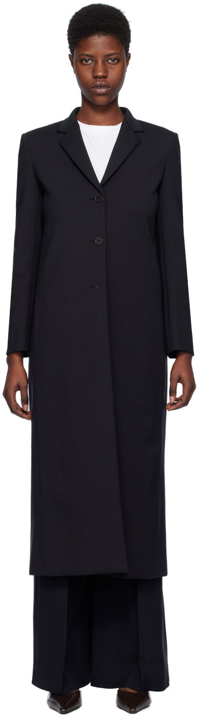 Палта The Row Black Sallik Coat Черно | 6832-K106, 0