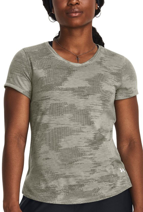 Тениска Under Armour Streaker Speed Camo SS Сиво | 1379356-504, 0