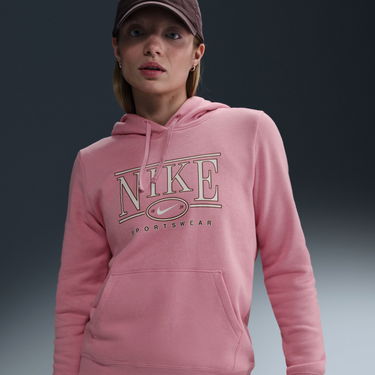 Суитчър Nike Club Fleece Standard Hoodie Розово | IB1992-699, 0