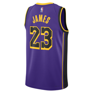 Фланелка Nike Jordan Dri-FIT NBA Swingman Los Angeles Lakers Statement Edition Лилаво | DO9530-508, 2